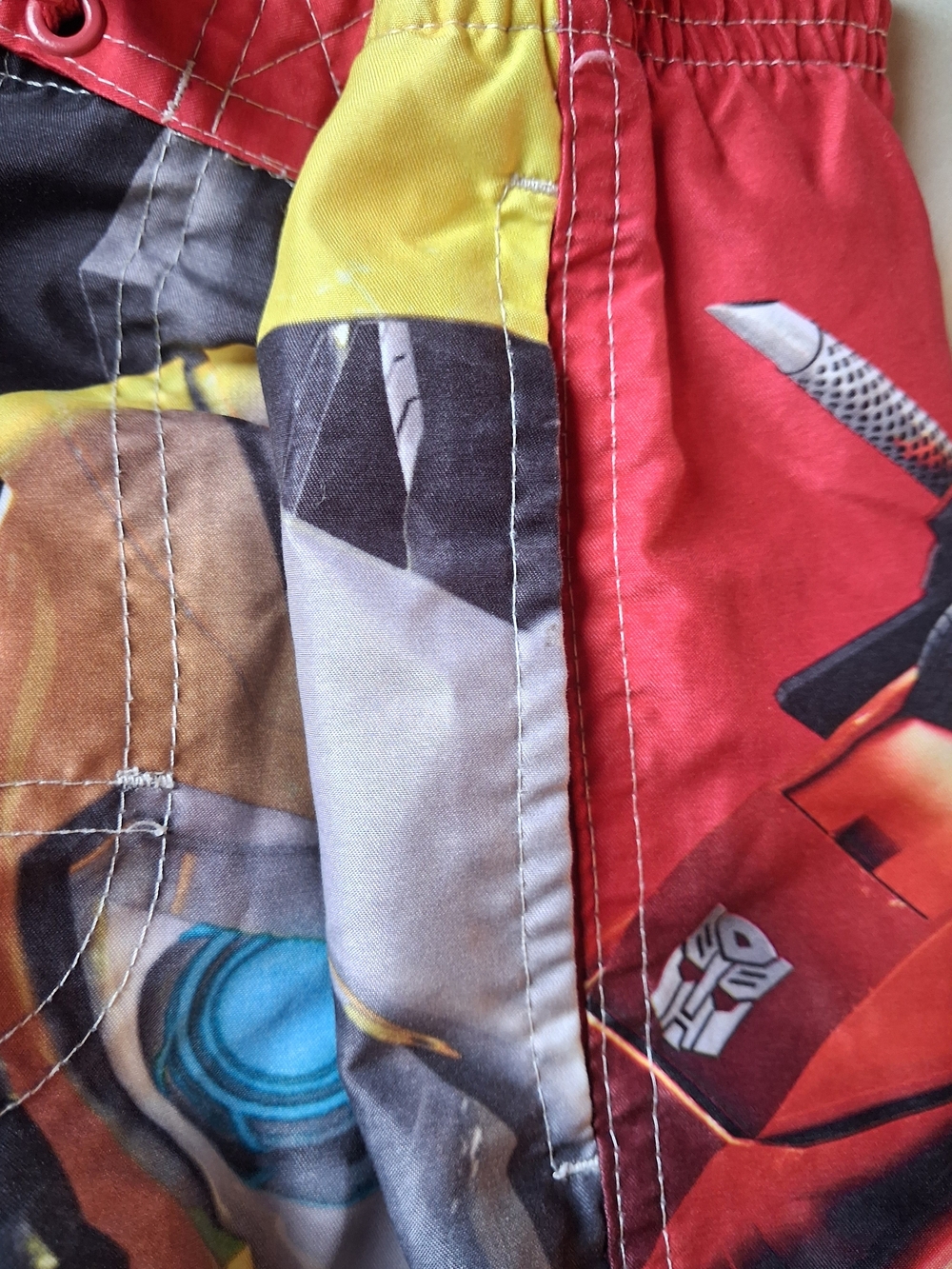 Transformers Prime Boy's Character Swim Trunks Boy's Size L (10-12) - Picture 6 of 7